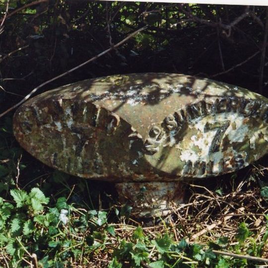 Mile Post 700 Metres North Of Prickly Bridge