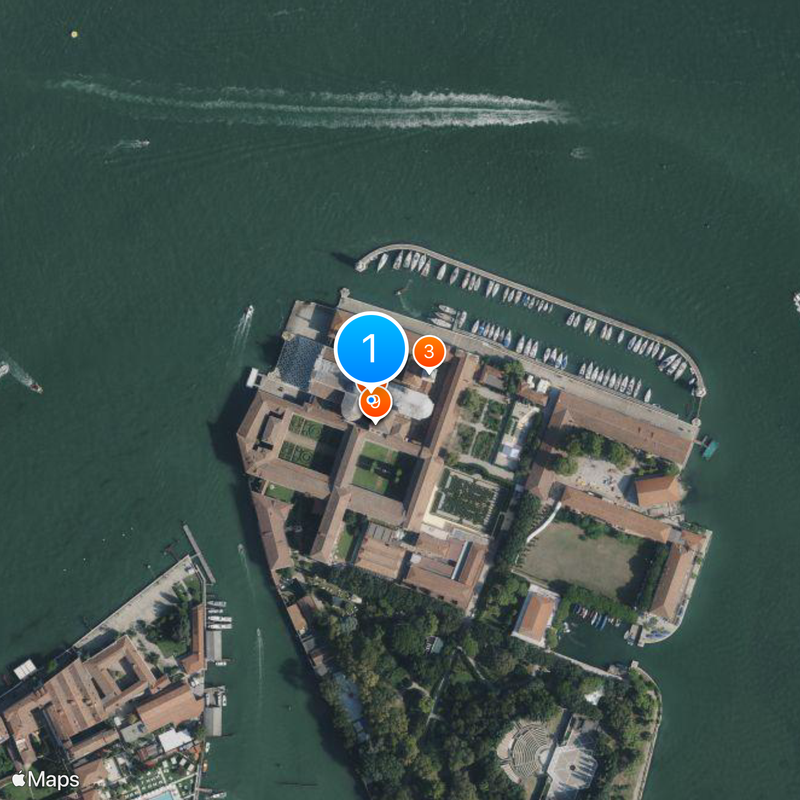 Church of San Giorgio Maggiore Map