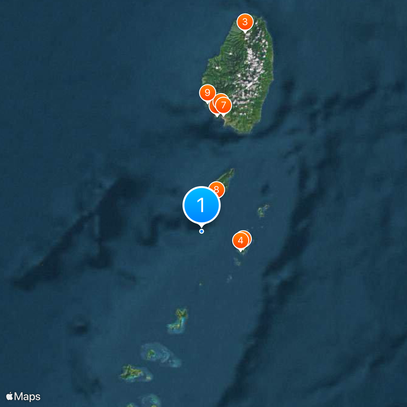 Saint Vincent and the Grenadines Map