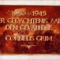 Plaquette in het NS-station