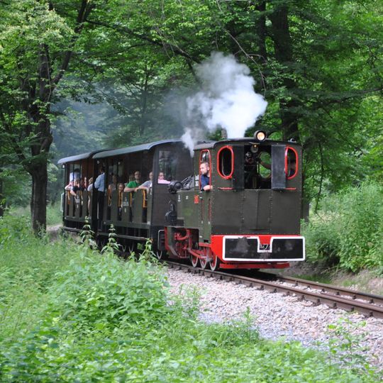 Narrow-gauge railway in Silesian Park