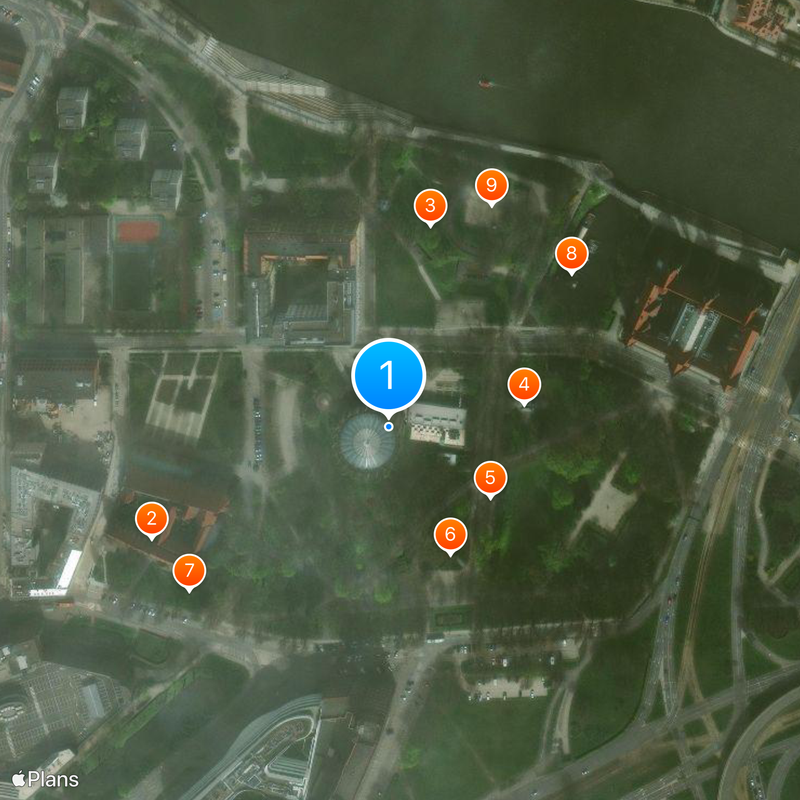 Panorama Racławicka Mapa