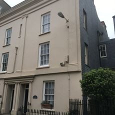 No 1 Rock Houses, including area railings