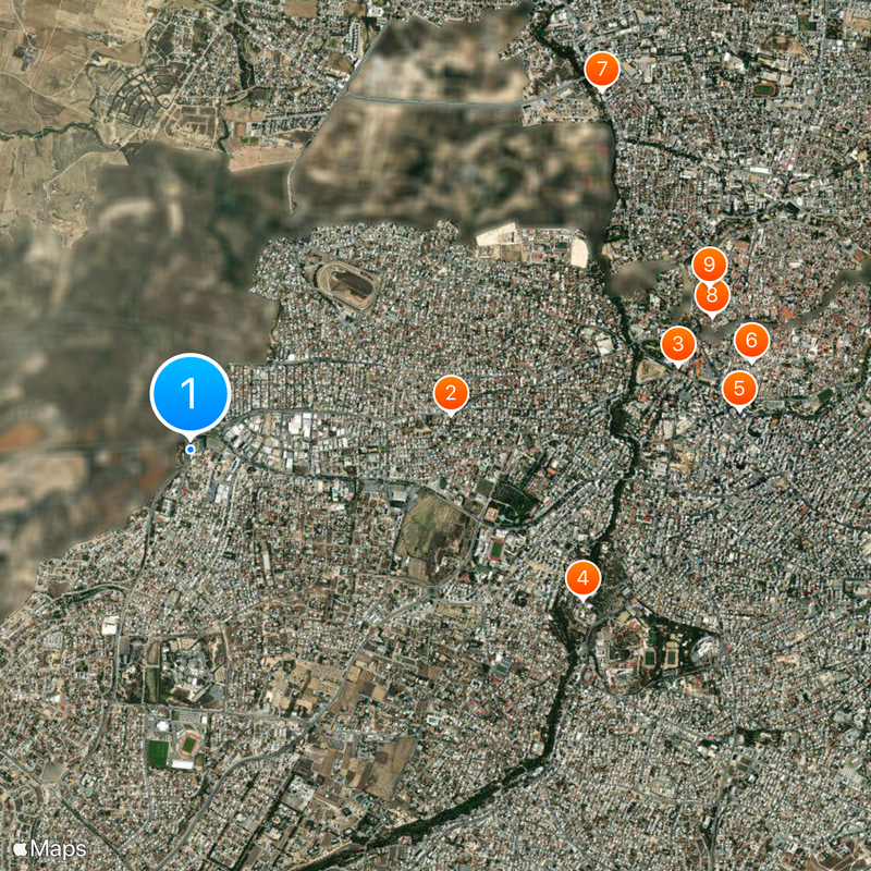 University of Nicosia Map