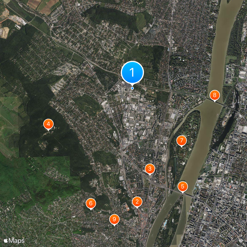 Budapest District III Map