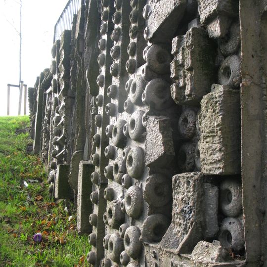 Brutalist Climbing Wall