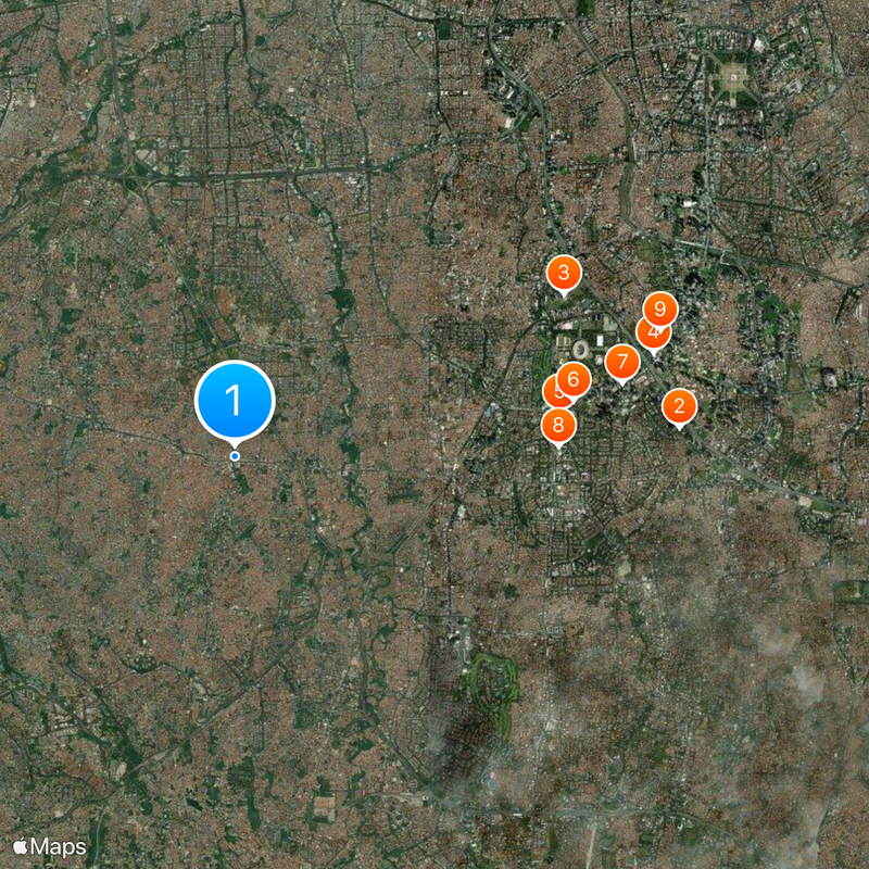 Budi Luhur University Map