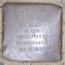 Stolperstein en memoria de Martha David