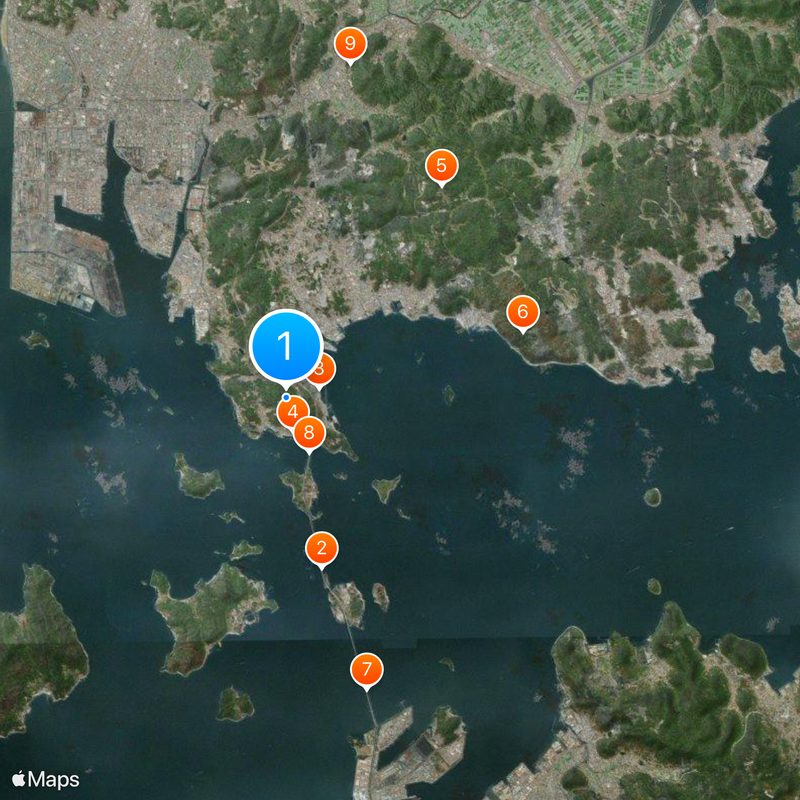 Brazilian Park Washuzan Highland Mappa