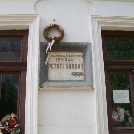 Pamätný dom, tabuľa pamätná