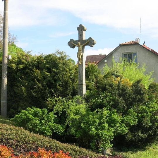 Kříž na rozcestí ulic Nečasova a Petrovická v Novém Městě na Moravě