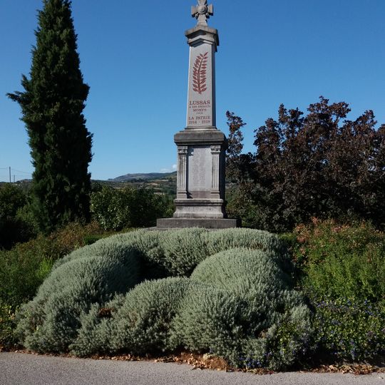War memorial of Lussas
