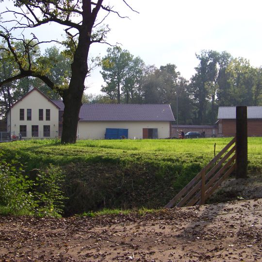 Mostek před odtok z Podleského rybníka