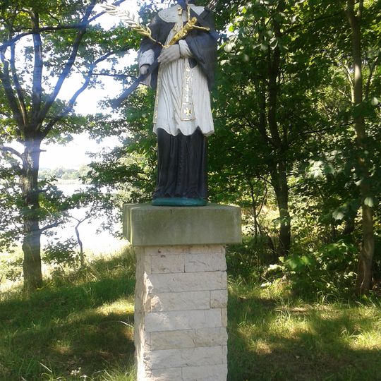 Inundační most silnice III/14125 přes severní výpust Dubského rybníka