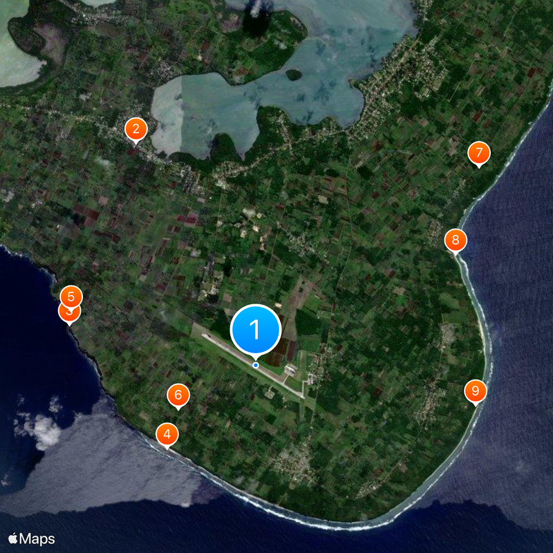 Fuaʻamotu International Airport Map