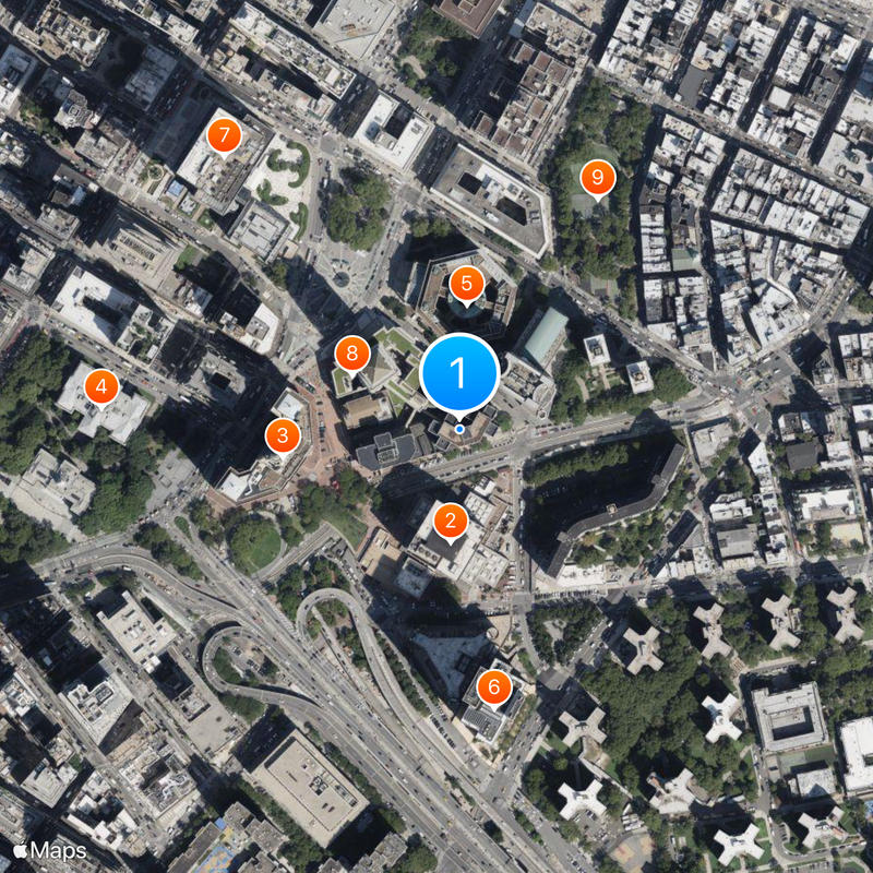 Centro Correccional Metropolitano Mapa