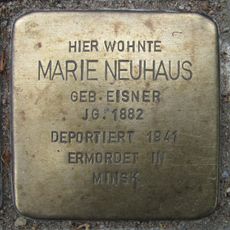 Stolperstein en memoria de Marie Neuhaus