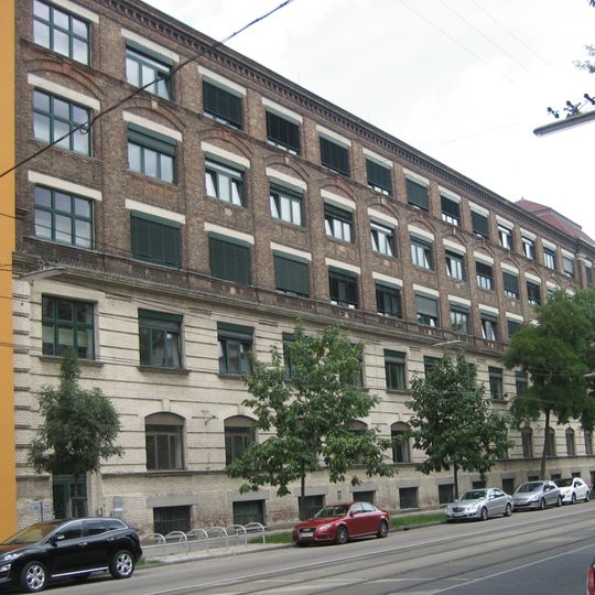 Fabriksgebäude, ehemalige Telefon- und Telegraphenfabrik