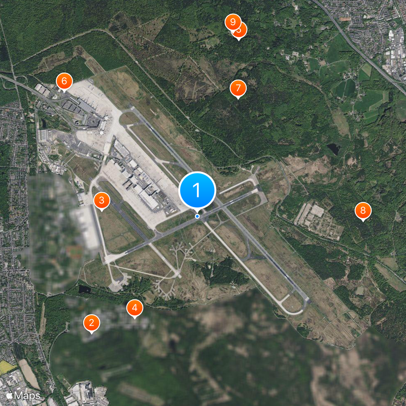 Cologne Bonn Airport Map