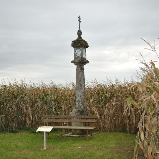 Bildstock, Weißes Kreuz, Pestsäule