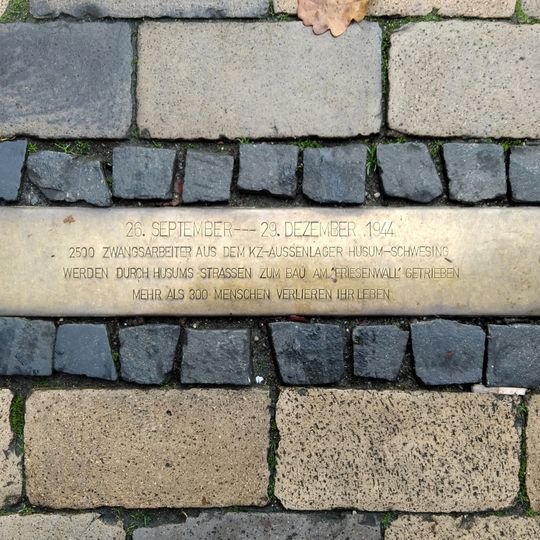 Stolperschwelle Husum