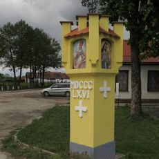 Column shrine in Pištín