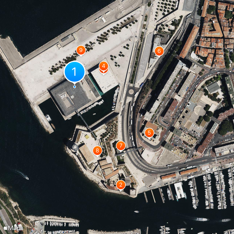 Museum of European and Mediterranean Civilisations Map