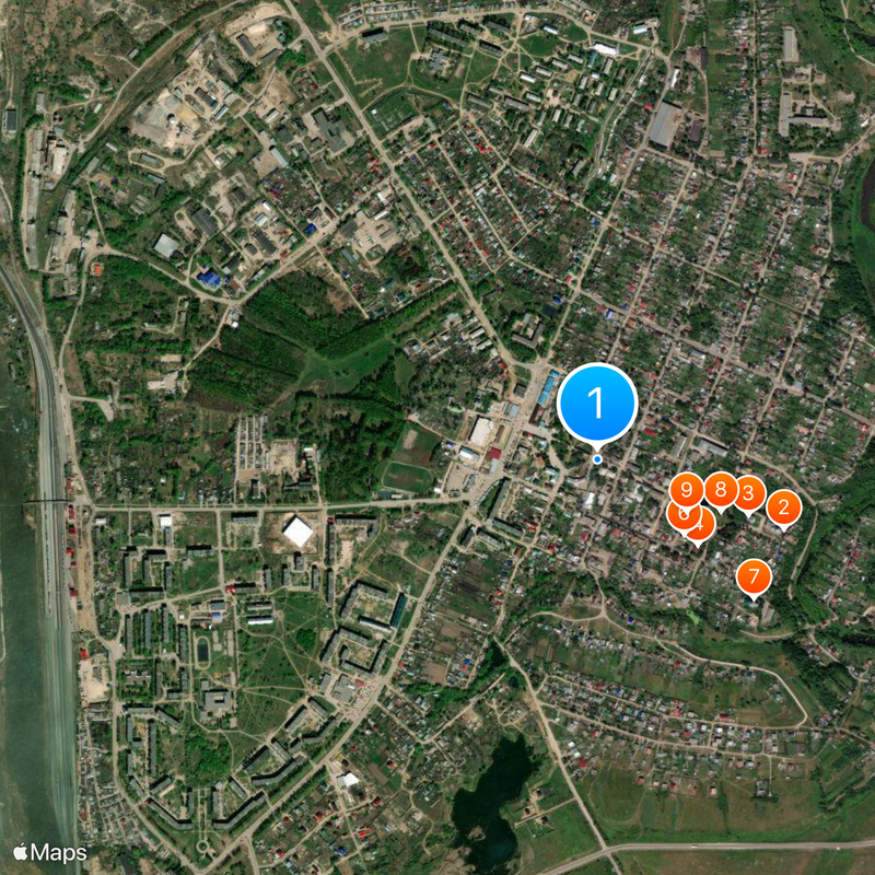 Venyov Map