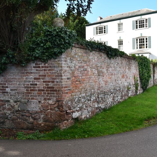 Wall of Pilton House