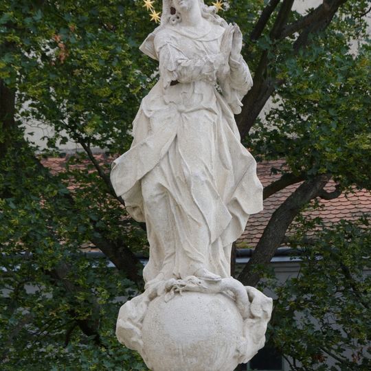 Statue of Immaculata in Znojmo