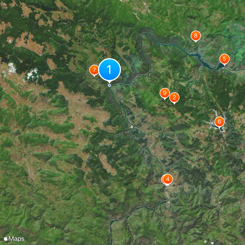 Žepa Map