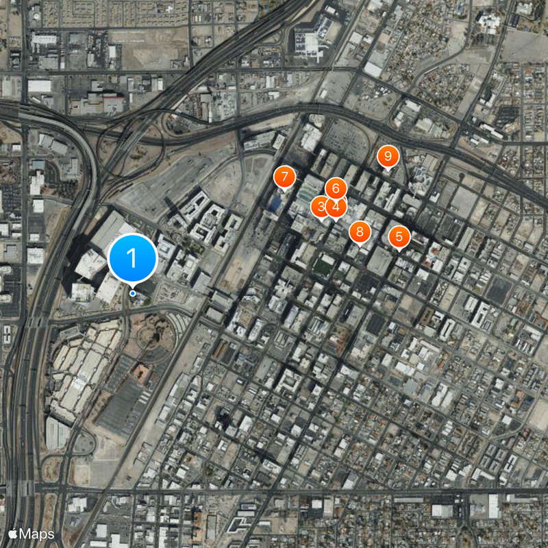 Lou Ruvo Center for Brain Health Map