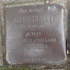 Stolperstein dedicated to Adelheid Levy