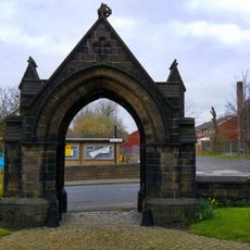 Boundary Wall to Church of St Bartholomew with Lych Gate