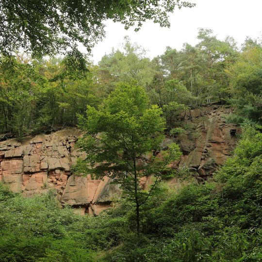 Sandsteinbruch NE von Röderhof