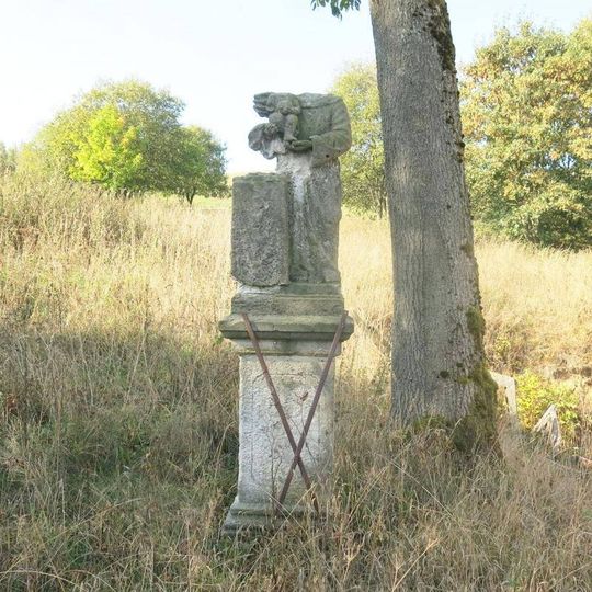 Socha svatého Antonína v Moldavě