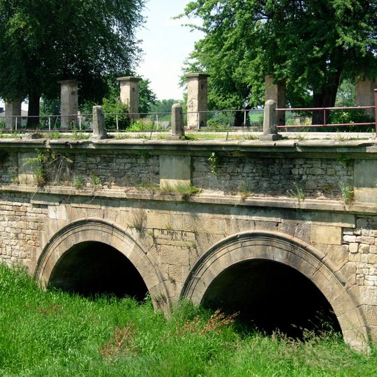 Most na kanale roboczym, lata 1834-1845