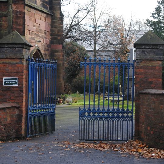 Gates And Gatepiers To The Church Of St John The Evangelist