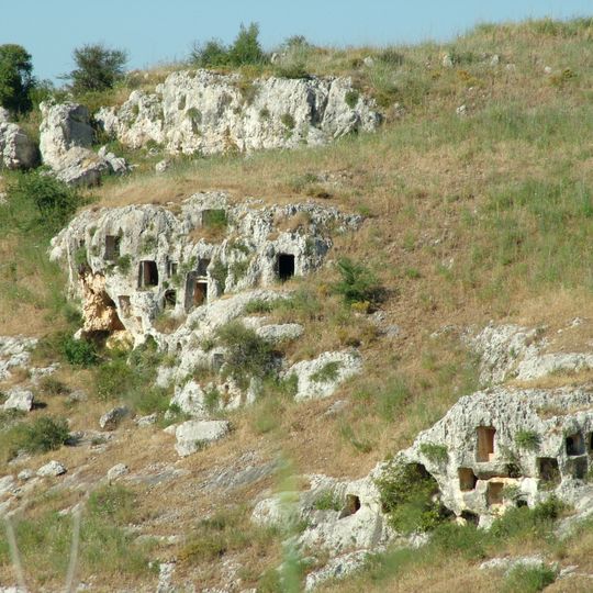 Skalna nekropolia w Pantalica