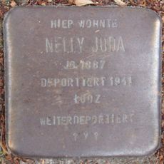 Stolperstein dedicated to Nelly Juda