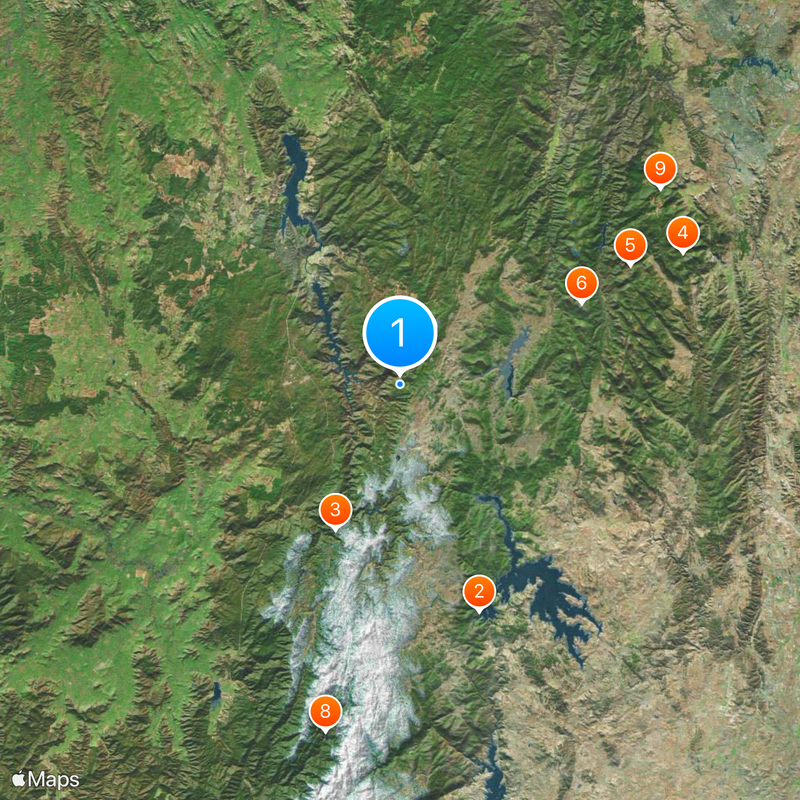 Snowy 2.0 hydropower project Map