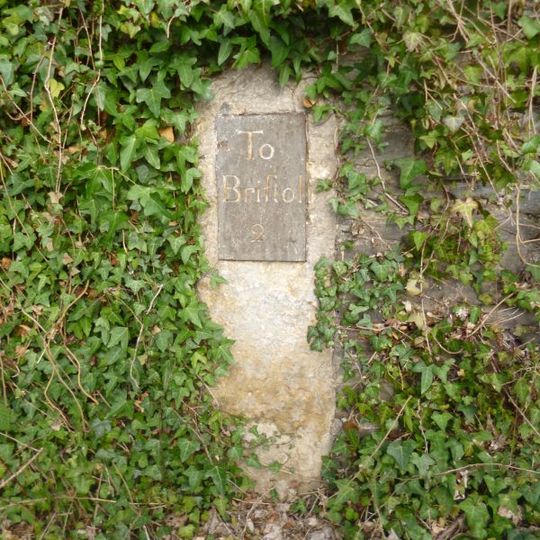 Milestone At St 6127 7590, Approximately 40 Metres North East Of South Entrance To Purdown Hospital