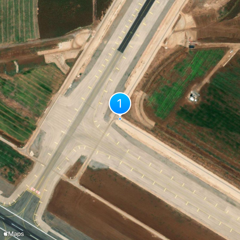 Ben Gurion Airport Map
