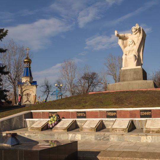 World War II memorial in Comrat