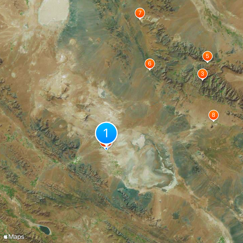 Cypress of Abarkuh Mapa