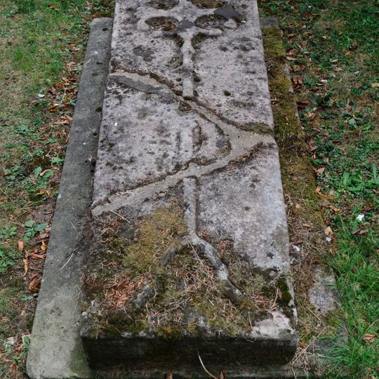 Grave Slab 1 Metre East Of South Aisle Of Church Of St Lawrence