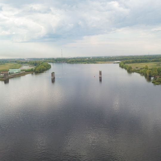 Railway bridge across the Volkhov