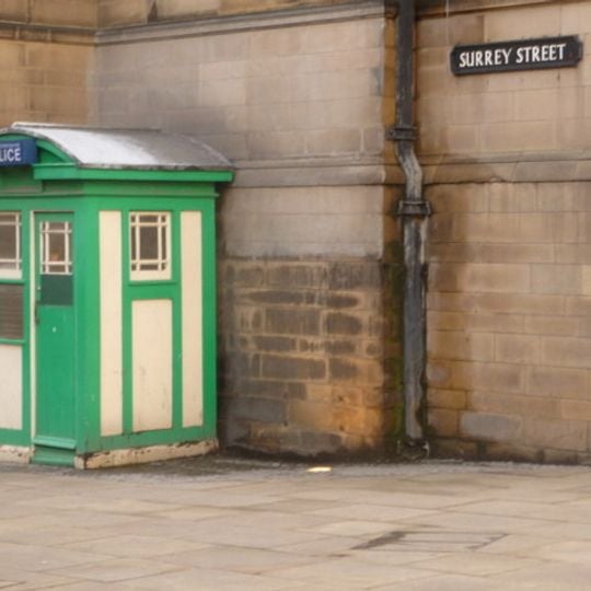 Police Box Adjacent To Town Hall, Surrey Street, Sheffield