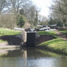 Stourbridge Canal Pair Of Locks At Junction With Staffordshire And Worceshire Canal