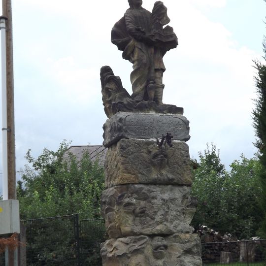 Statue od saint Venantius in Potštejn
